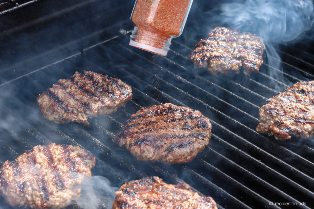 seasoning used for best grilled hamburger recipe