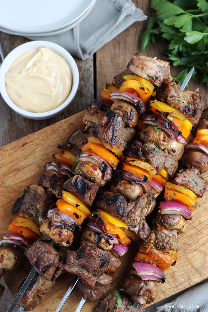 Grilled Beef Kabob Recipe With Marinade