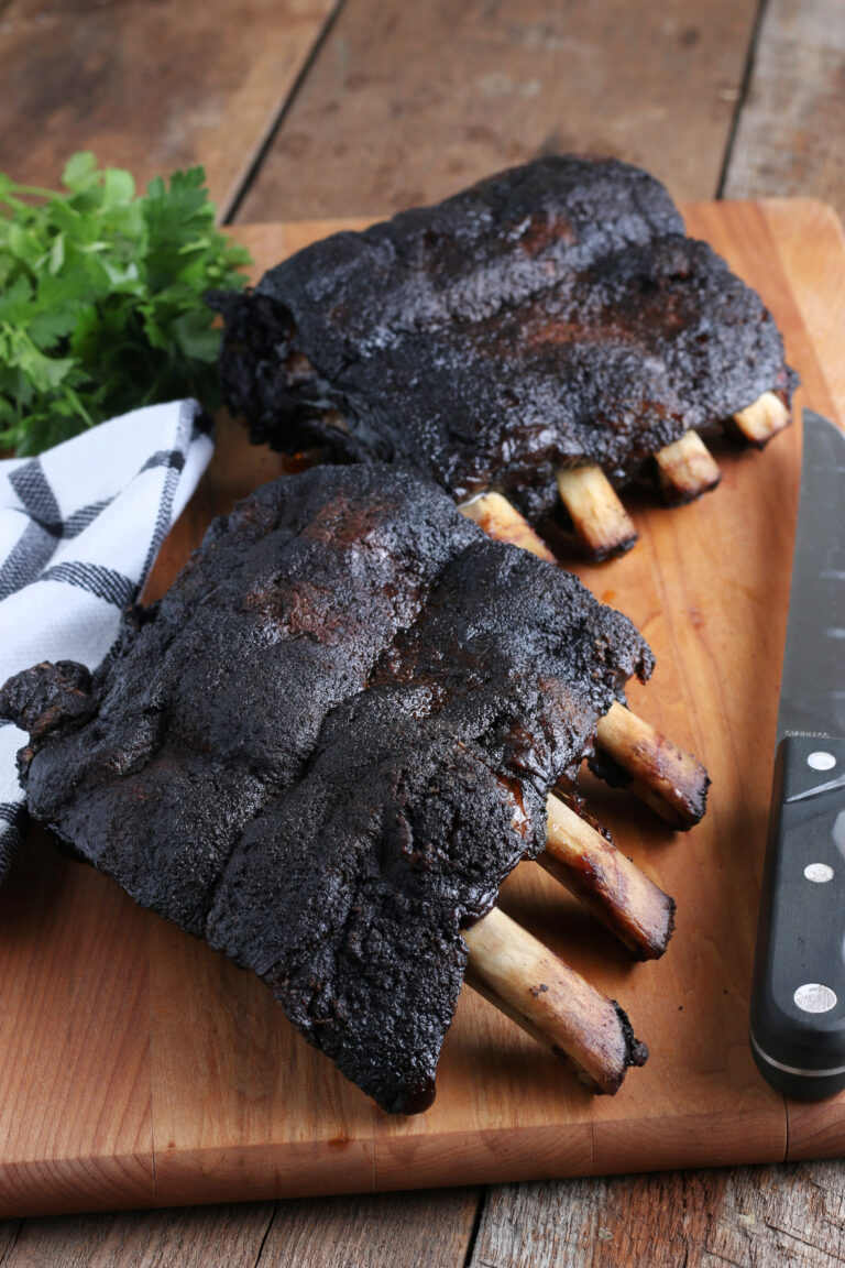 smoked beef ribs recipe