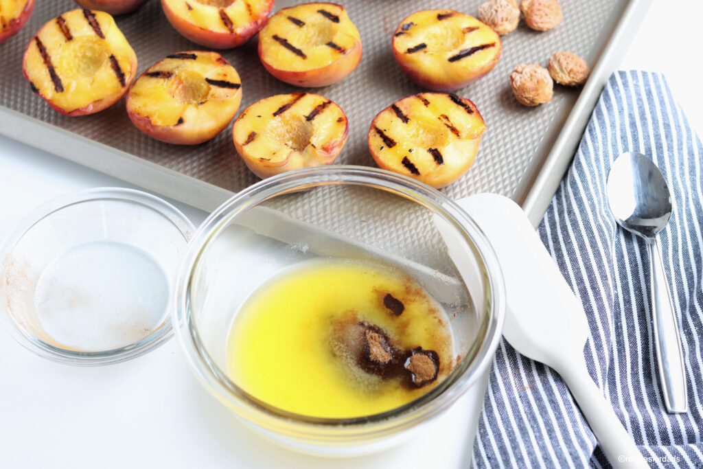 peach glaze
