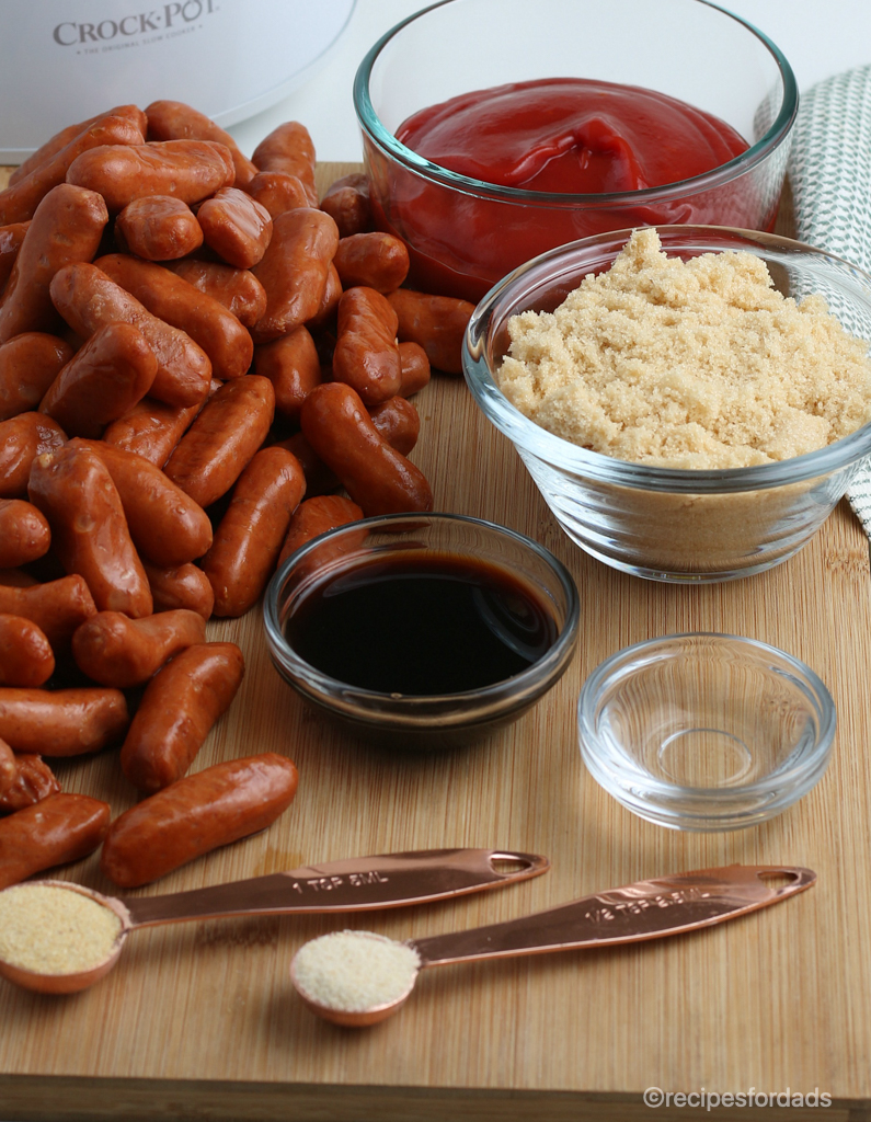 Ingredients for BBQ Little Smokies
