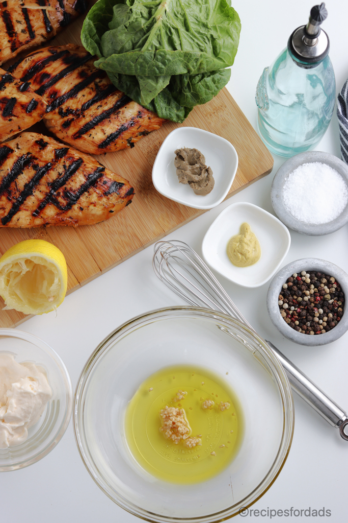 Caesar Dressing Ingredients