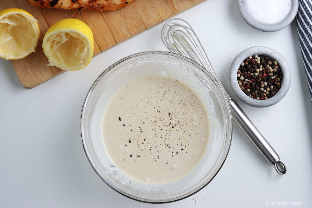 Homemade Caesar Dressing