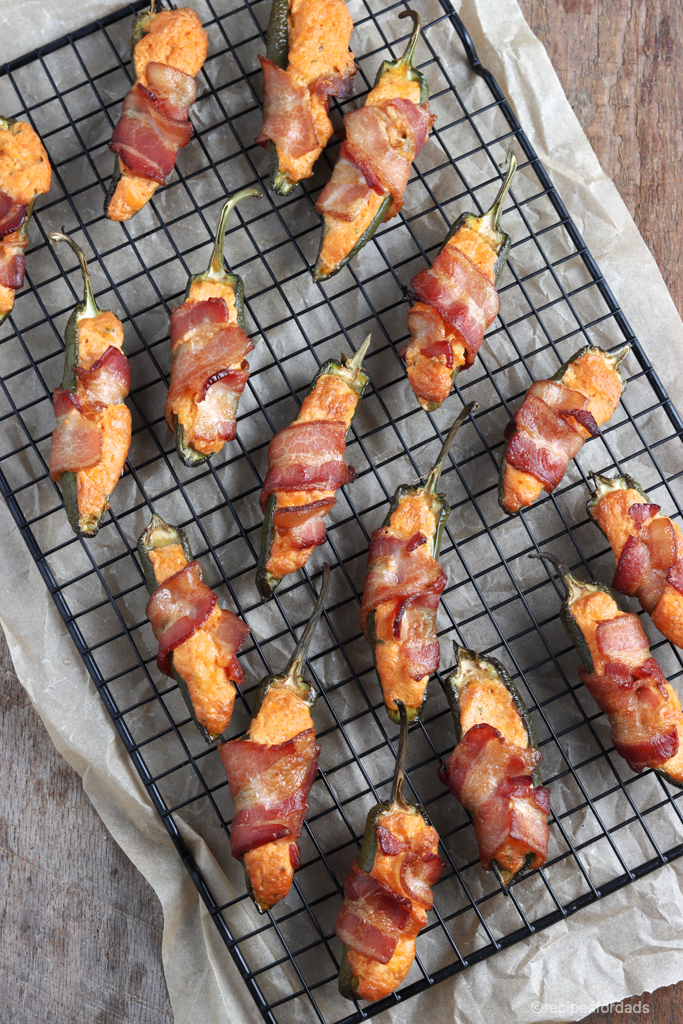Poppers on a pan