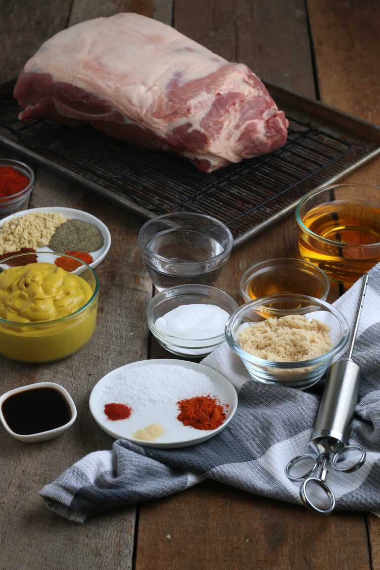 ingredient for pork shoulder injection