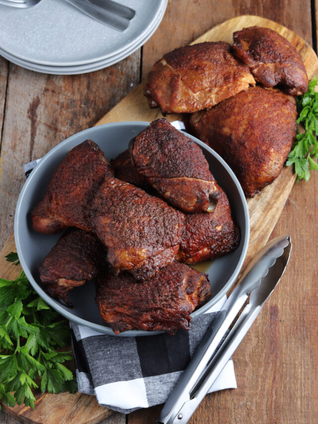 Smoked Chicken Thighs