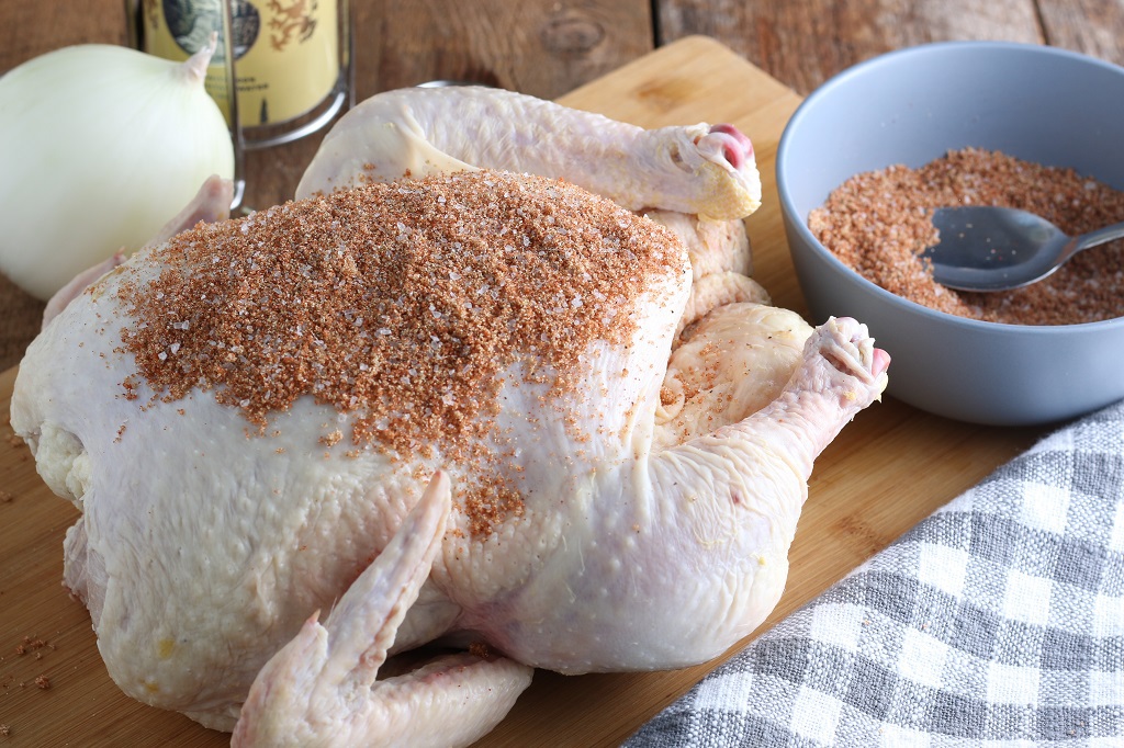 Whole Chicken with rub