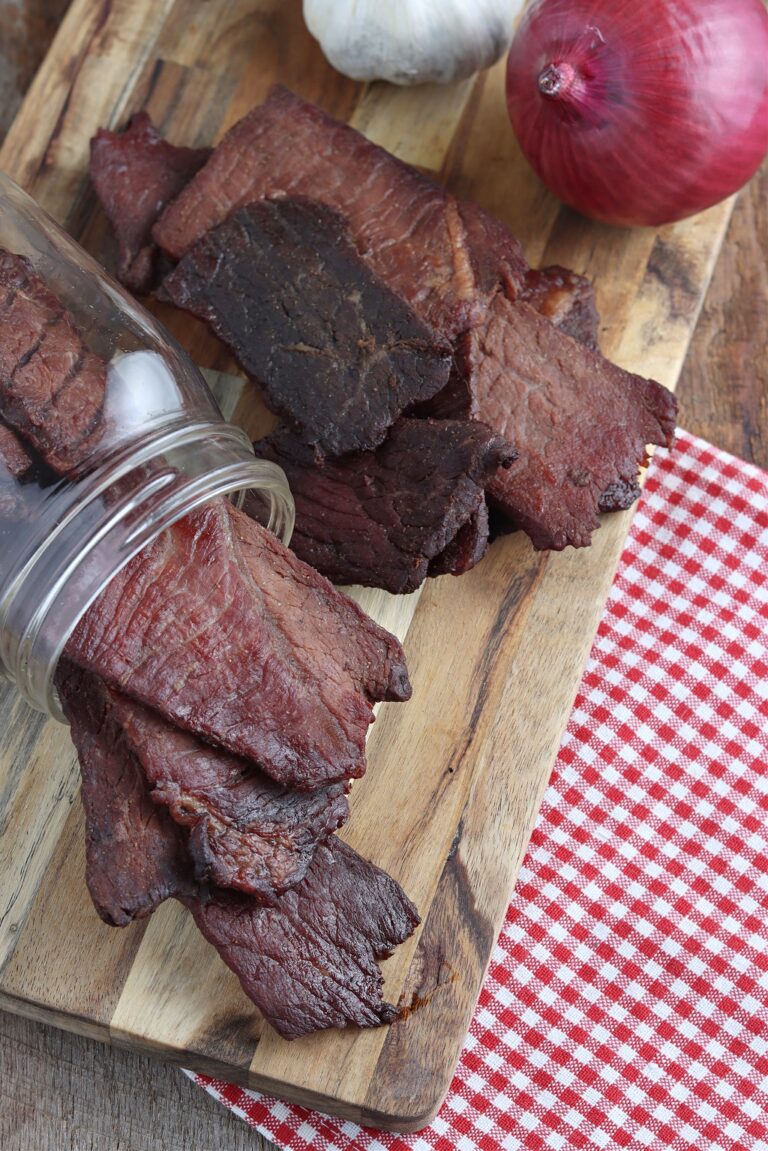smoked beef jerky