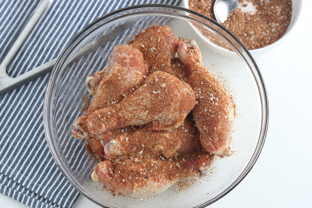 Rub on drumsticks