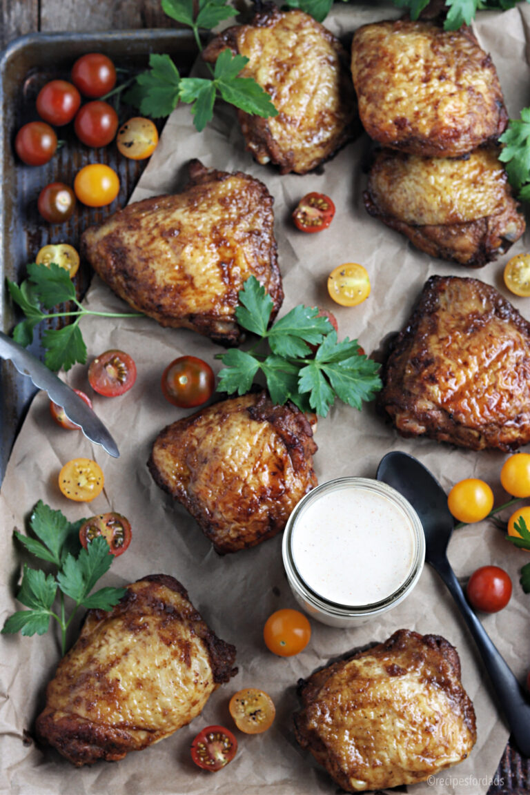 Traeger Chicken Thighs With Easy Brine Recipe