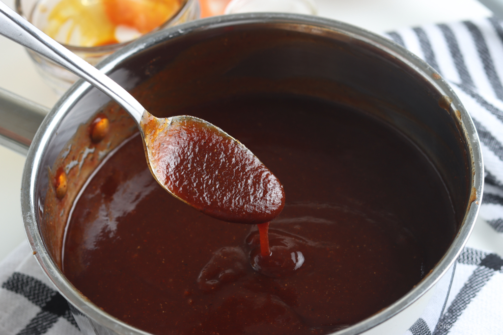 cooked in saucepan Kansas City BBQ Sauce