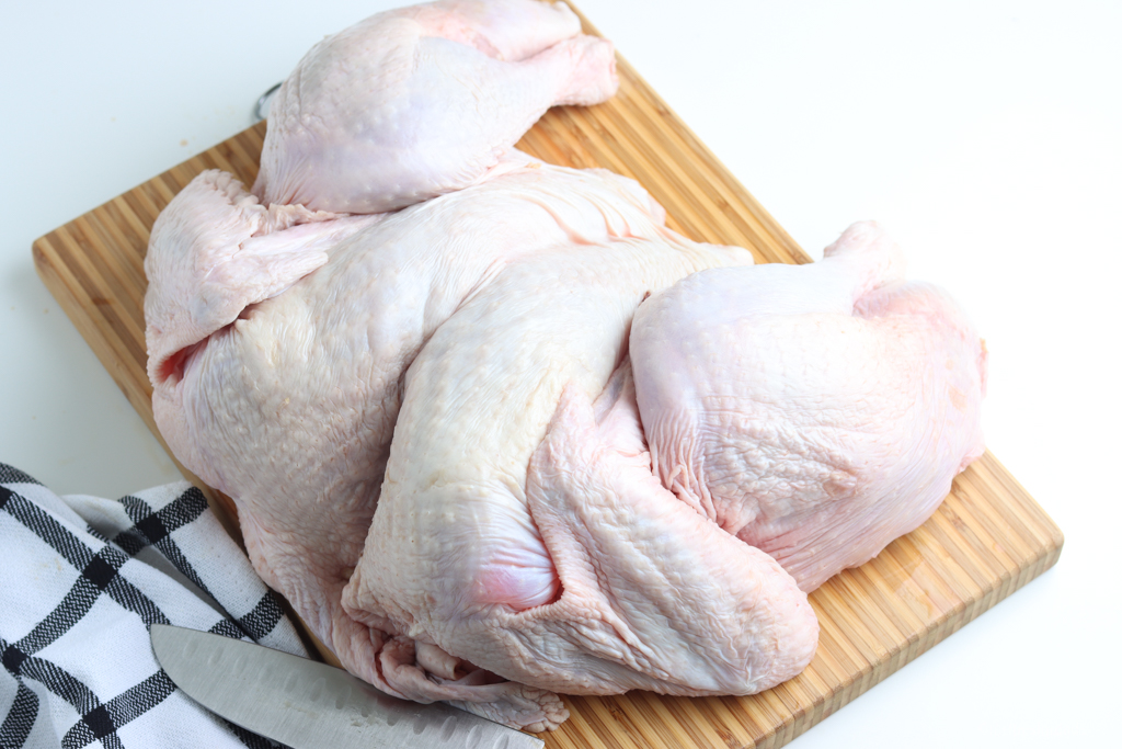 smoked spatchcock turkey