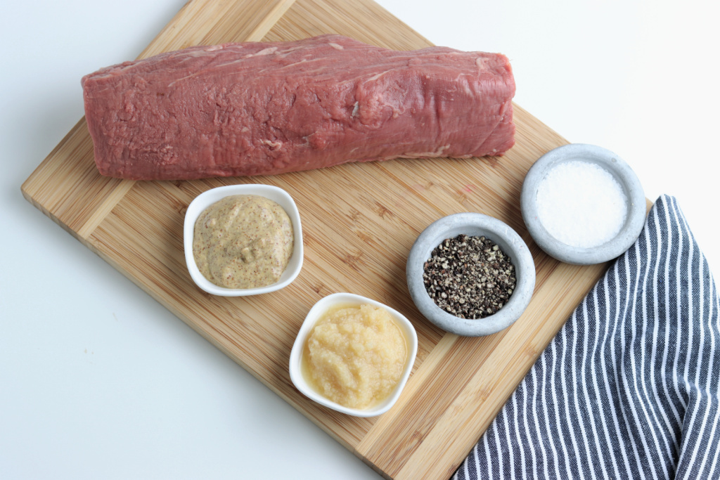 ingredients for smoked beef tenderloin
