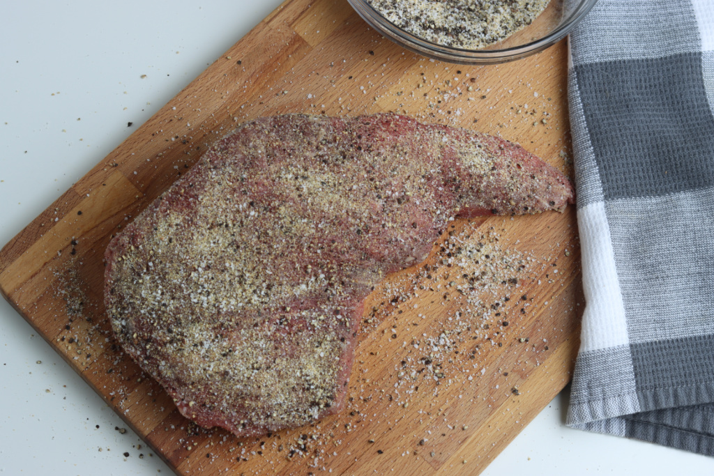 seasoning on tri tip